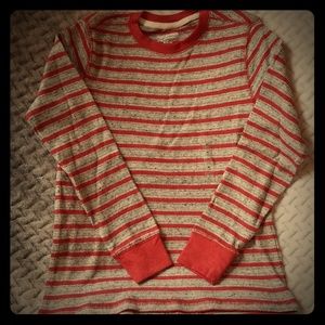 Boys striped thermal long sleeve